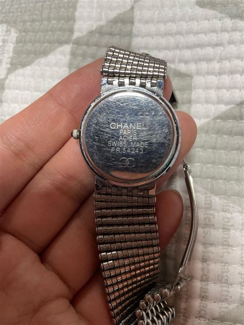 [identification] Chanel acier swiss made fr.54243 : r/Watches